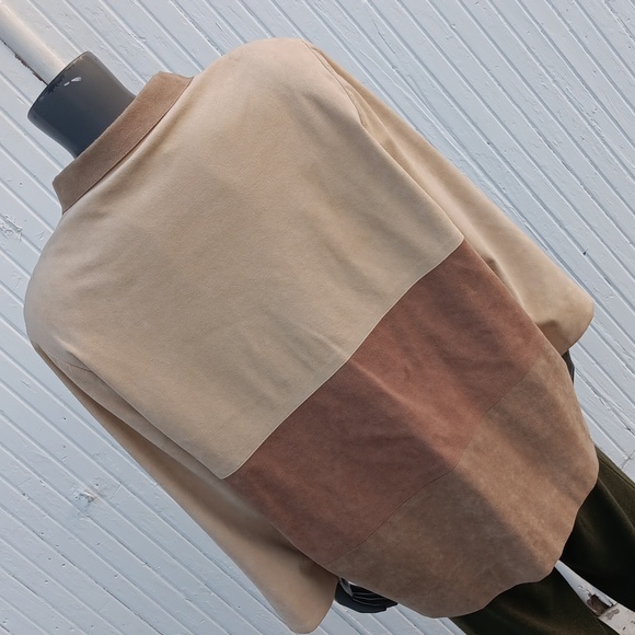 OUT ON A LIMB LADIES HAND DESIGNED FAUX SUEDE LUXURY JACKET/COAT (USA) - Picture 10 of 17